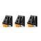 Toughbuilt 7.3 in. W X 6.2 in. H X 1.00 in. D Bracket Set Plastic Black/Yellow TB-CT-150-2BES - alternate 1